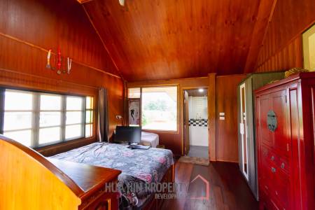 Stunning Thai Wooden Villa with Pool in Pranburi