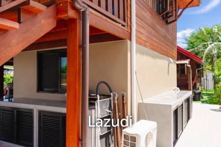 Stunning Thai Wooden Villa with Pool in Pranburi