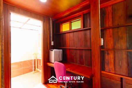 Stunning Thai Wooden Villa with Pool in Pranburi