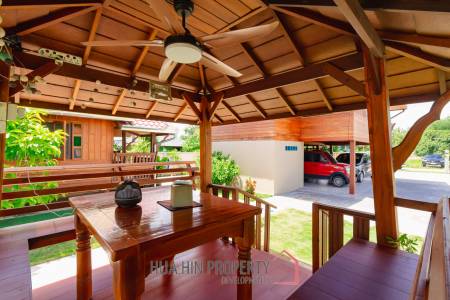 Stunning Thai Wooden Villa with Pool in Pranburi