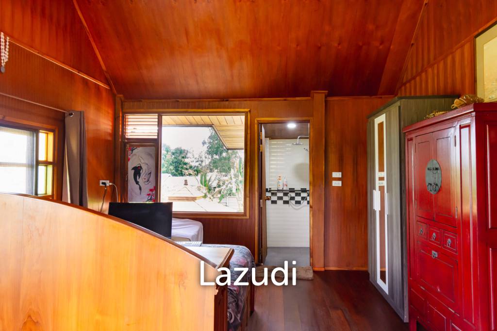 Stunning Thai Wooden Villa with Pool in Pranburi