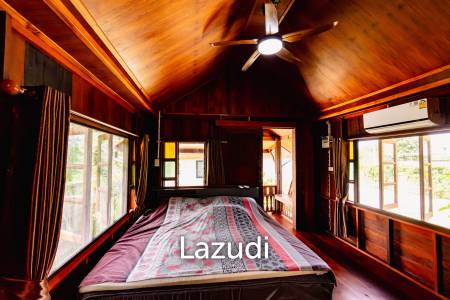 Stunning Thai Wooden Villa with Pool in Pranburi