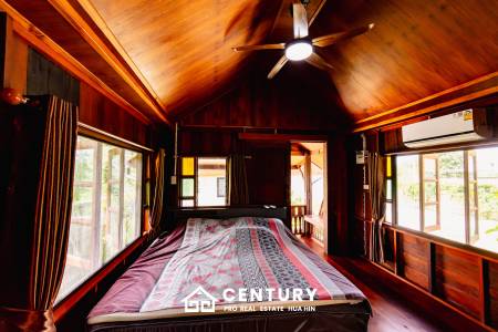 Stunning Thai Wooden Villa with Pool in Pranburi