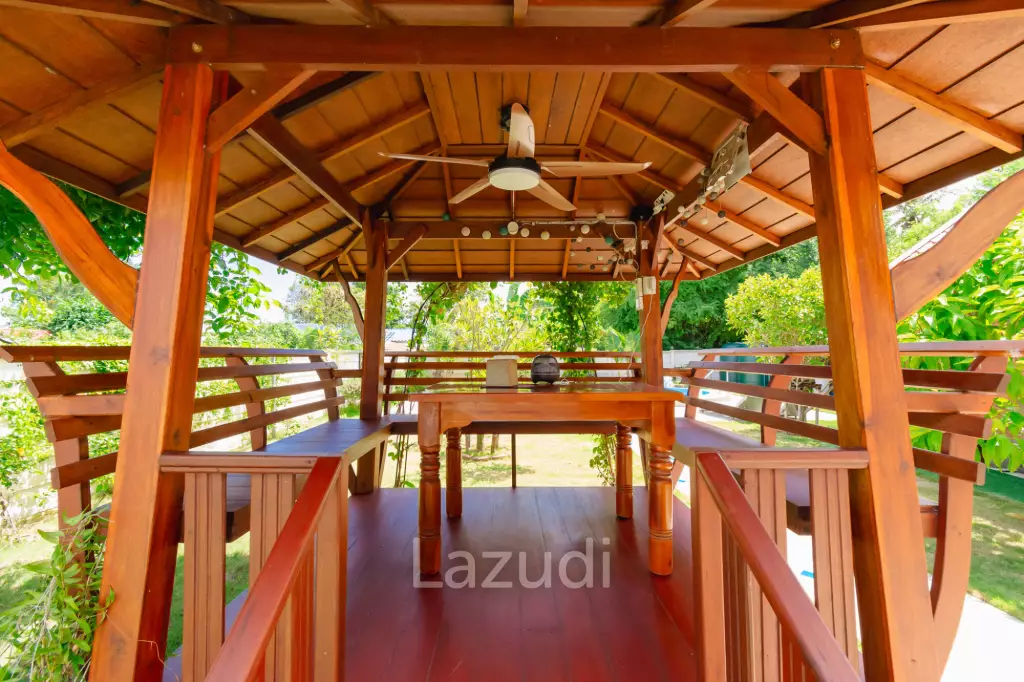 Stunning Thai Wooden Villa with Pool in Pranburi