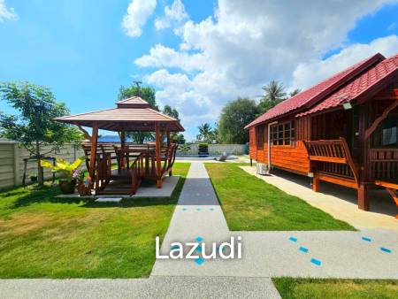 Stunning Thai Wooden Villa with Pool in Pranburi