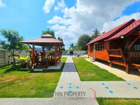 Stunning Thai Wooden Villa with Pool in Pranburi