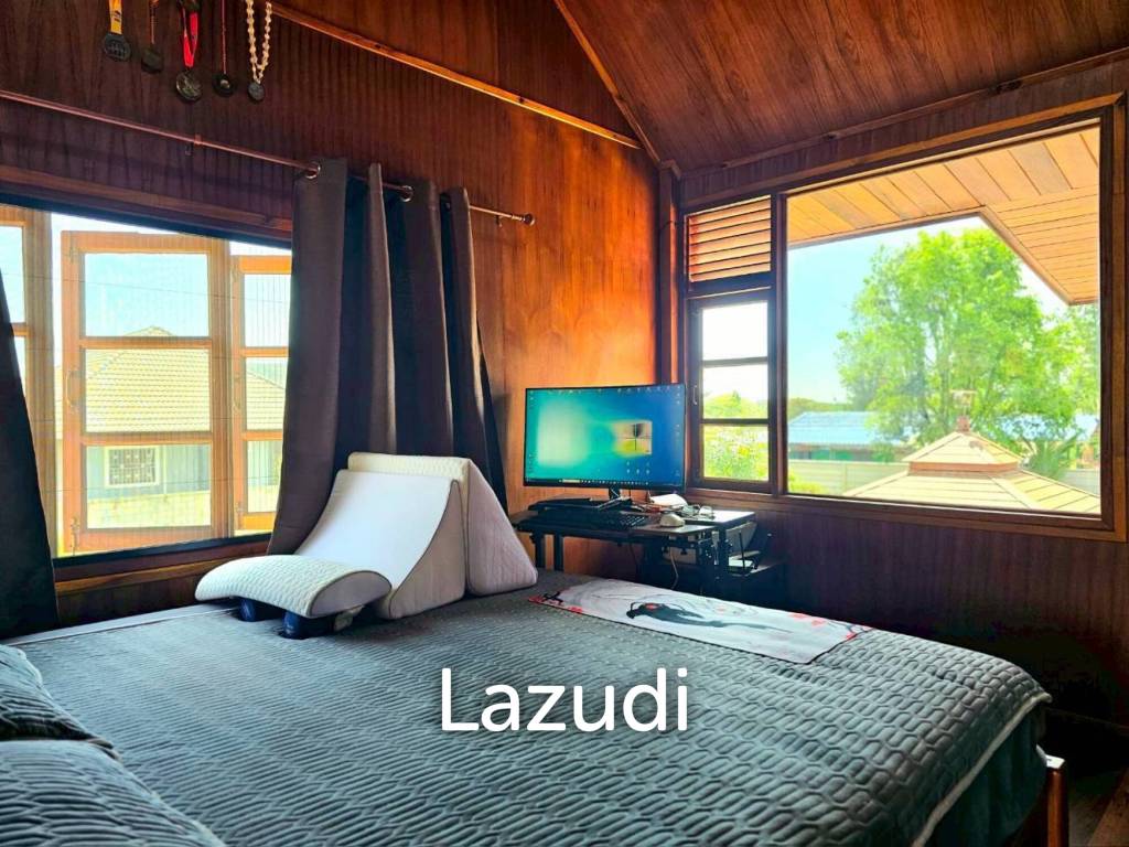 Stunning Thai Wooden Villa with Pool in Pranburi