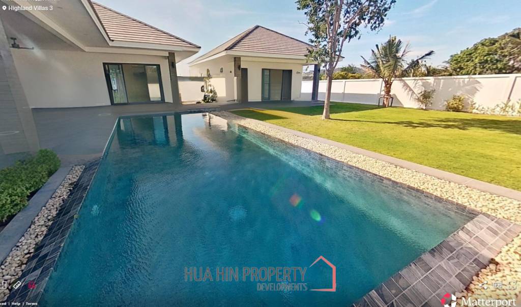 Luxurious Modern Villa in Highland Villas 3 Hua Hin
