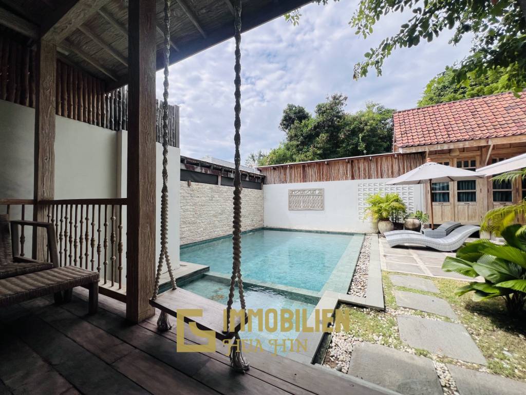Pool Villa im Bali-Stil nur 150 Meter vom Strand entfernt
