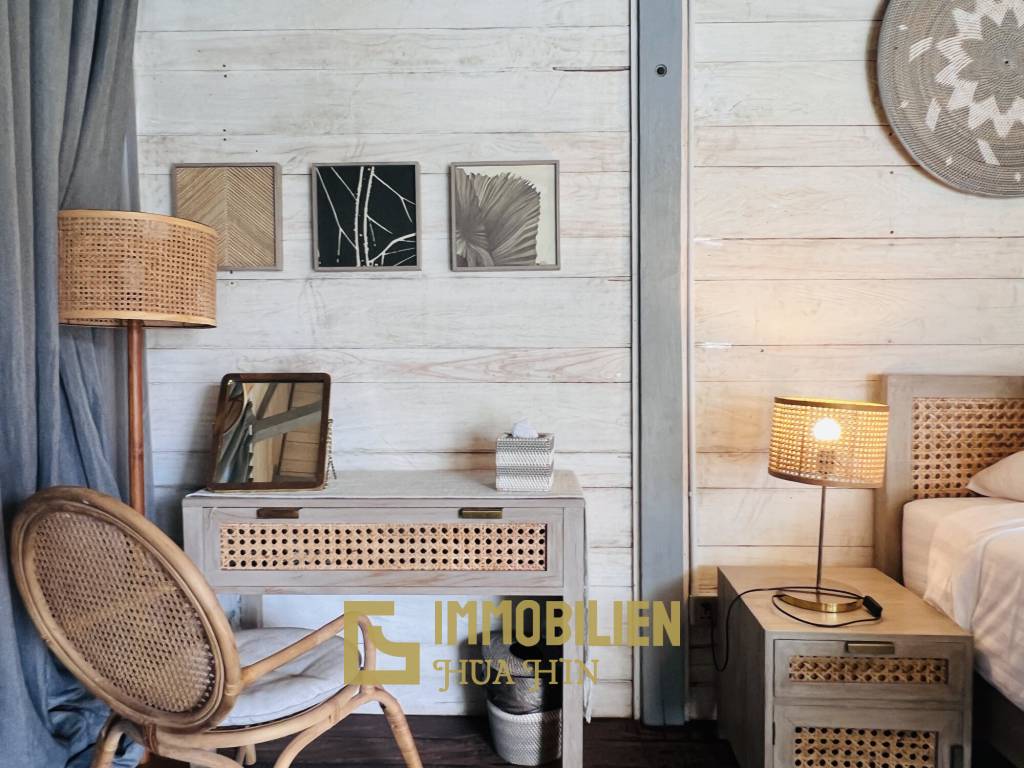 Pool Villa im Bali-Stil nur 150 Meter vom Strand entfernt