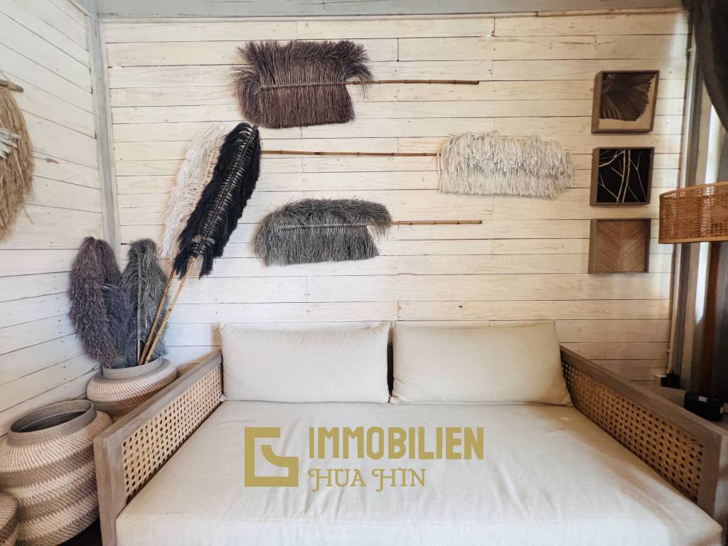 Pool Villa im Bali-Stil nur 150 Meter vom Strand entfernt