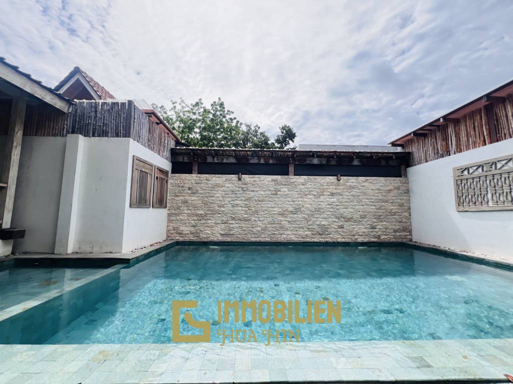 Pool Villa im Bali-Stil nur 150 Meter vom Strand entfernt