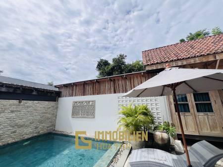 Pool Villa im Bali-Stil nur 150 Meter vom Strand entfernt