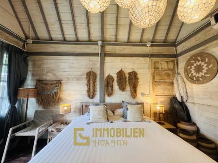 Private Pool Villa mit 5 Schlafzimmern in Strandnähe im Balinesischen Stil