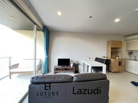 Luxuriöse 1-Zimmer-Eigentumswohnung mit Meerblick zu vermieten