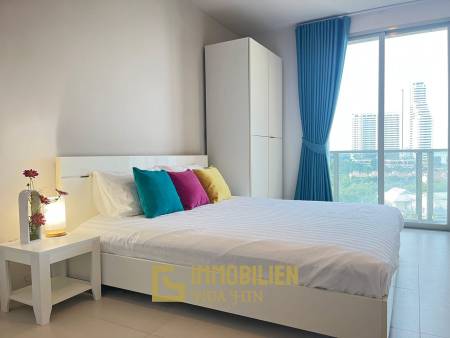 Luxuriöse 1-Zimmer-Eigentumswohnung mit Meerblick zu vermieten