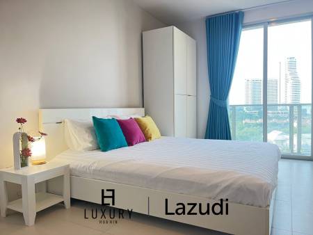 Luxuriöse 1-Zimmer-Eigentumswohnung mit Meerblick zu vermieten