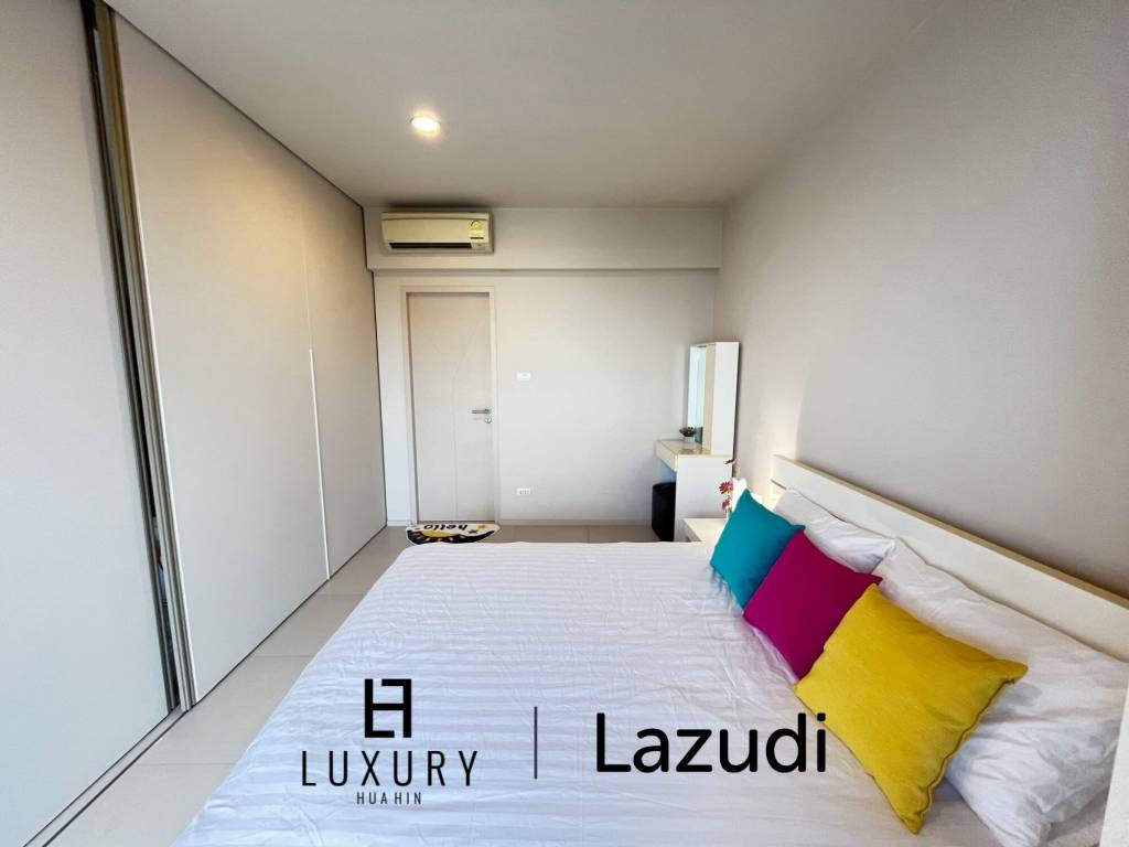 Luxuriöse 1-Zimmer-Eigentumswohnung mit Meerblick zu vermieten