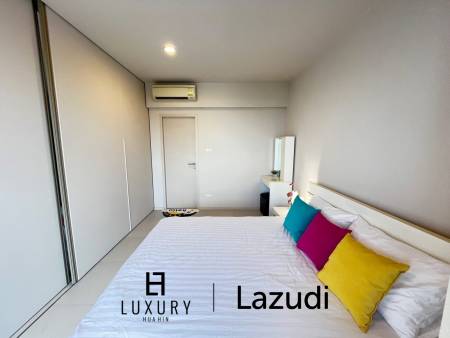 Luxuriöse 1-Zimmer-Eigentumswohnung mit Meerblick zu vermieten