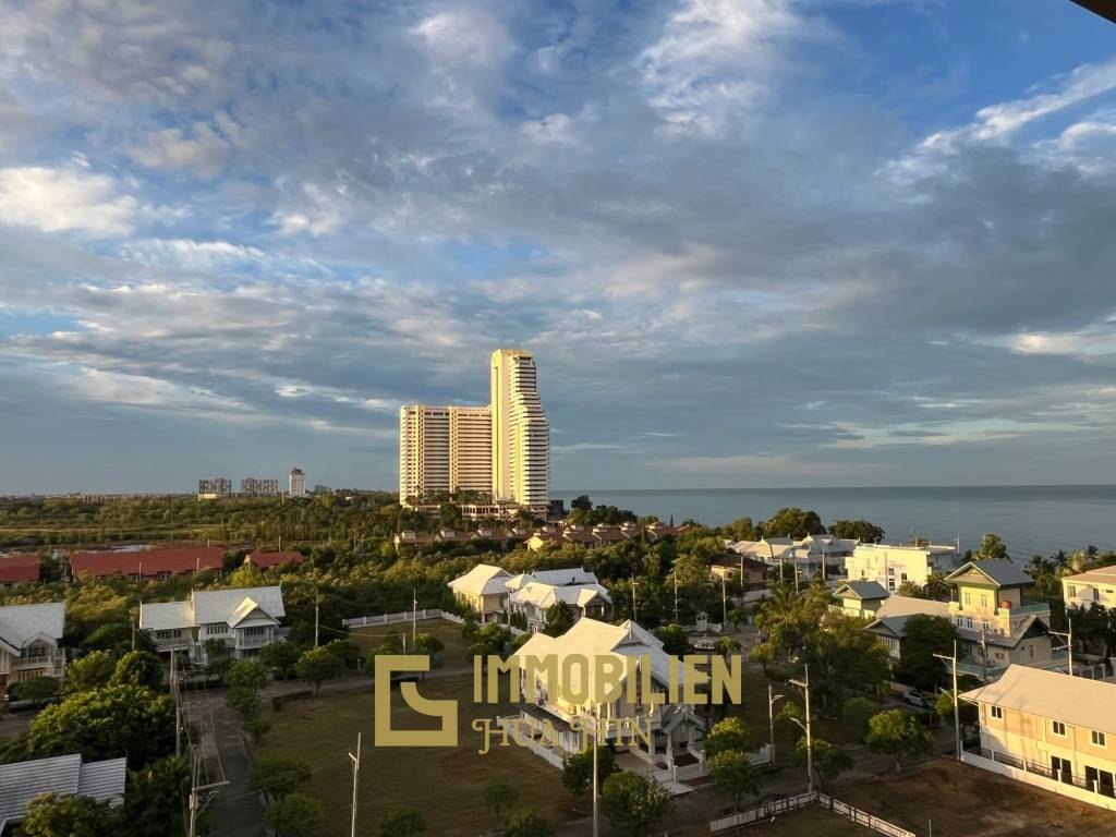 Luxuriöse 1-Zimmer-Eigentumswohnung mit Meerblick zu vermieten