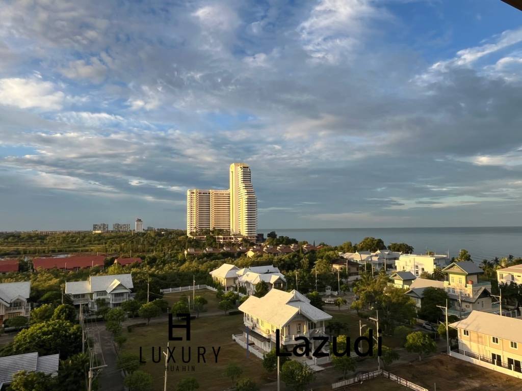 Luxuriöse 1-Zimmer-Eigentumswohnung mit Meerblick zu vermieten