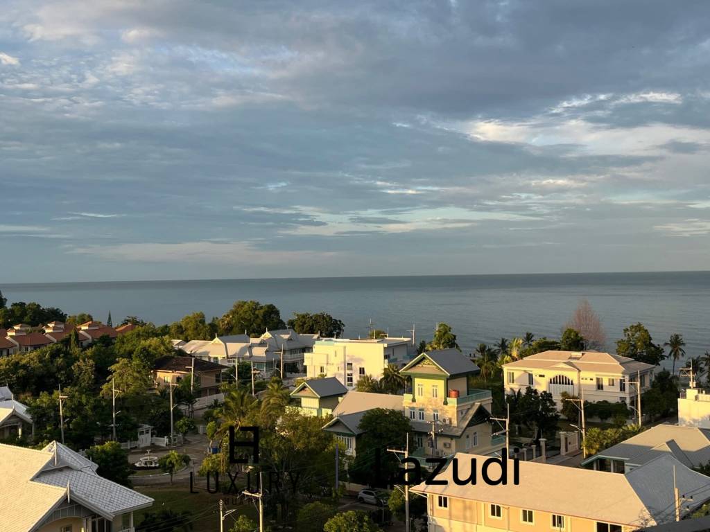 Luxuriöse 1-Zimmer-Eigentumswohnung mit Meerblick zu vermieten