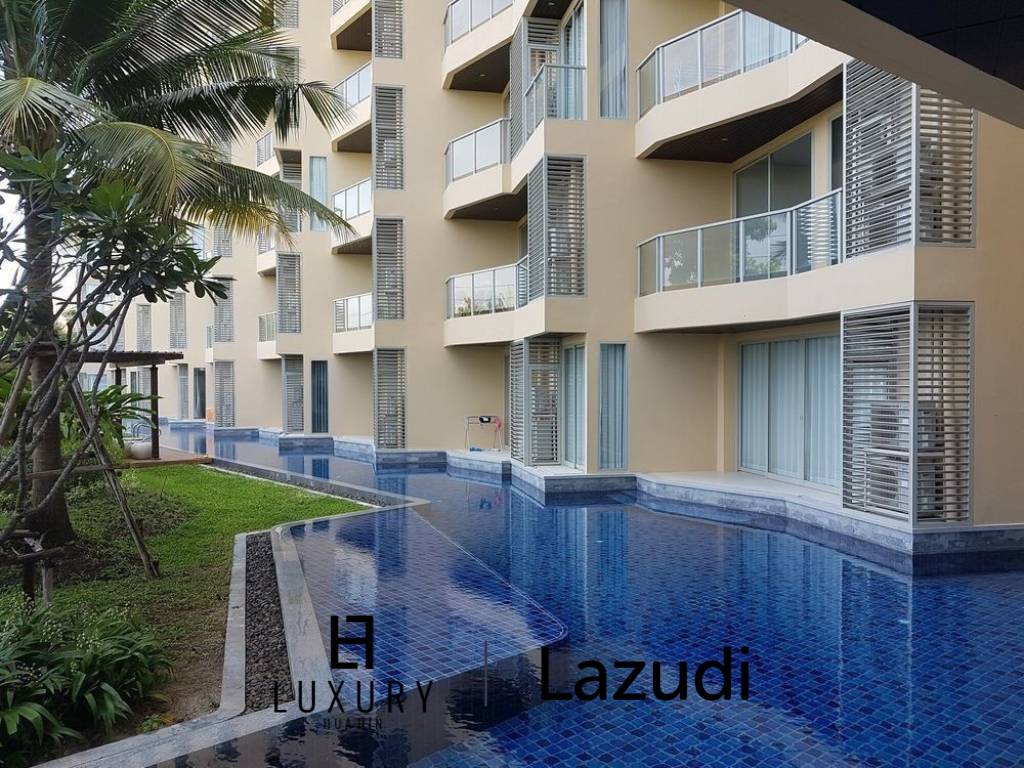 Luxuriöse 1-Zimmer-Eigentumswohnung mit Meerblick zu vermieten