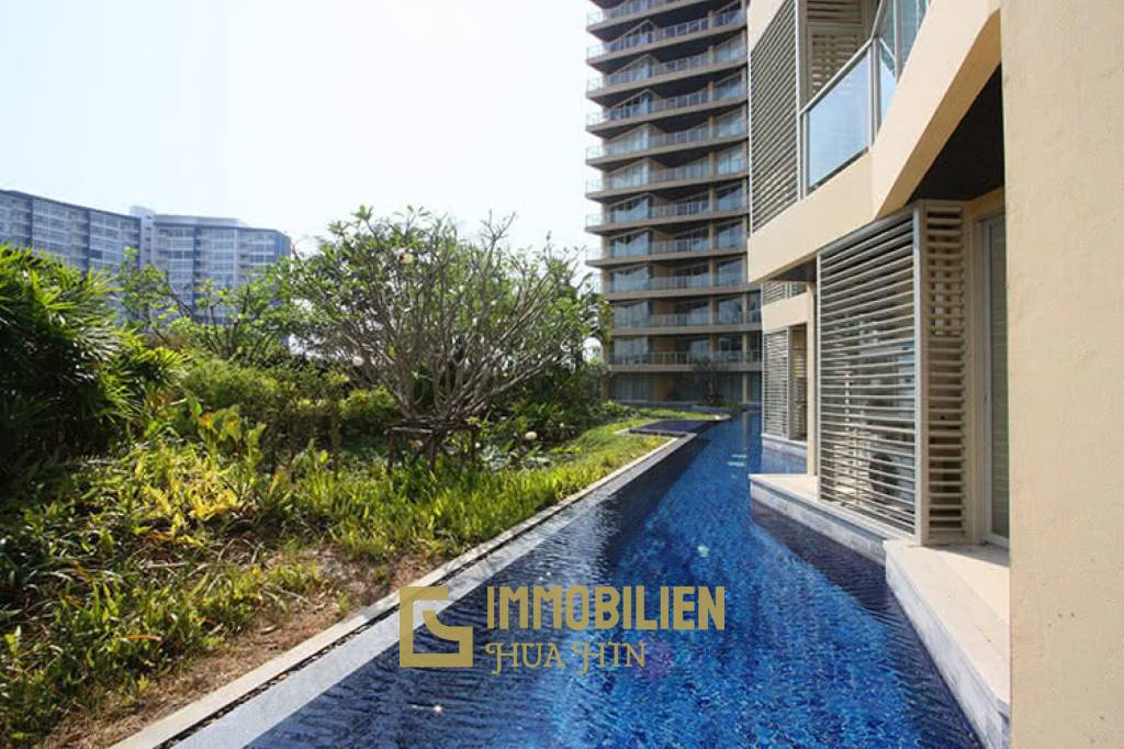 Luxuriöse 1-Zimmer-Eigentumswohnung mit Meerblick zu vermieten