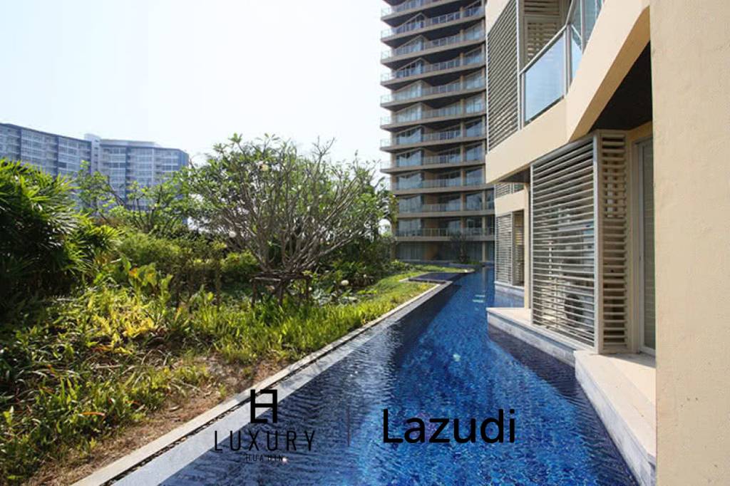 Luxuriöse 1-Zimmer-Eigentumswohnung mit Meerblick zu vermieten