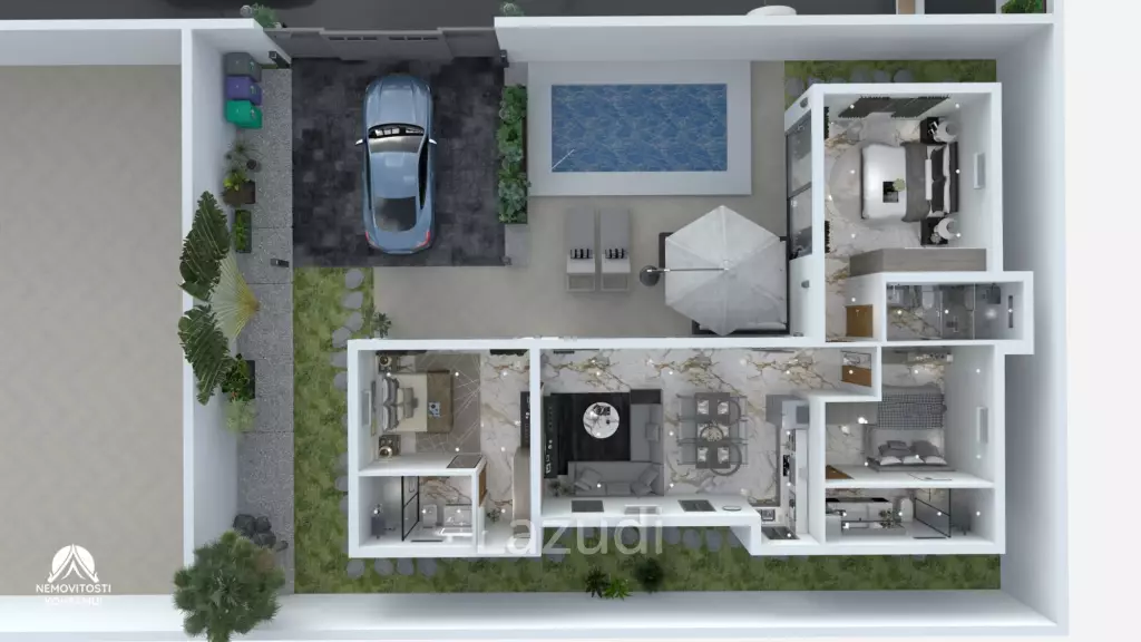 3 Bed 3 Bath 180 SQ.M Samudra Lamai Center