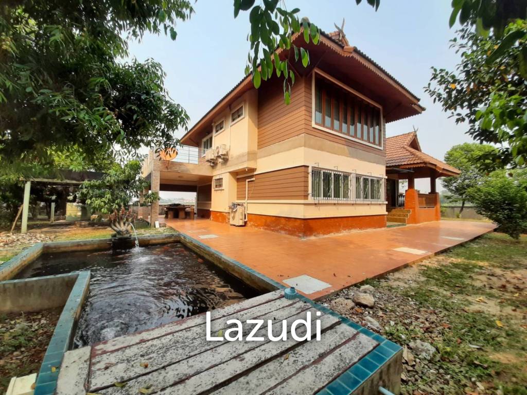 ที่ดิน 11 ไร่บ้านพักให้เช่า 17 หลังและบ้าน 2 หลังใกล้สนามบิน