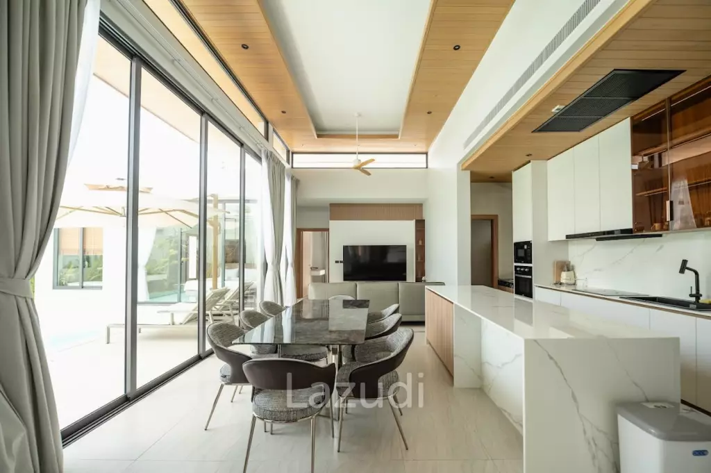 Modern 4-Bedroom Pool Villa for Rent in Chalong