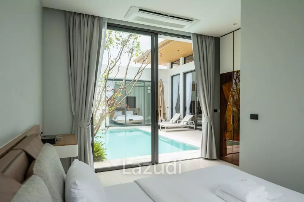 Modern 4-Bedroom Pool Villa for Rent in Chalong