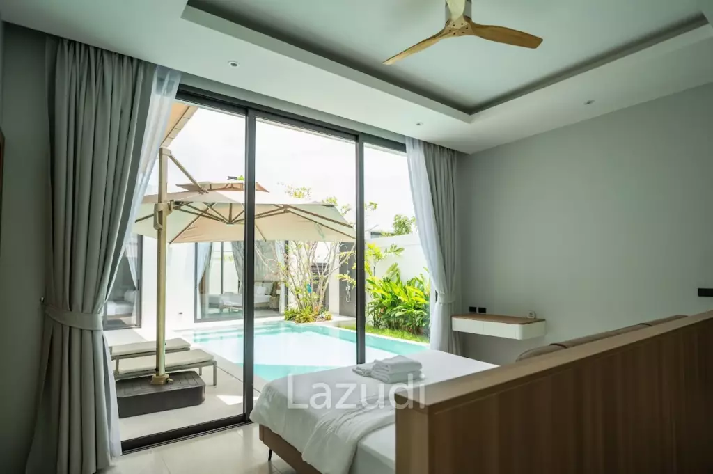Modern 4-Bedroom Pool Villa for Rent in Chalong