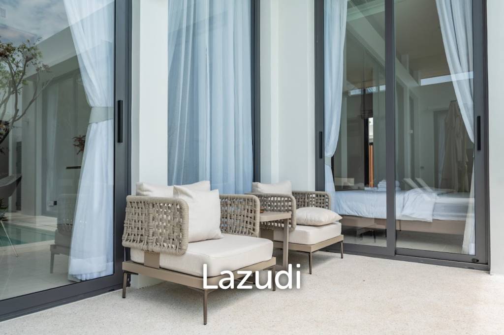 Modern 4-Bedroom Pool Villa for Rent in Chalong