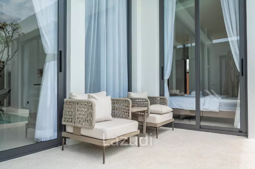 Modern 4-Bedroom Pool Villa for Rent in Chalong