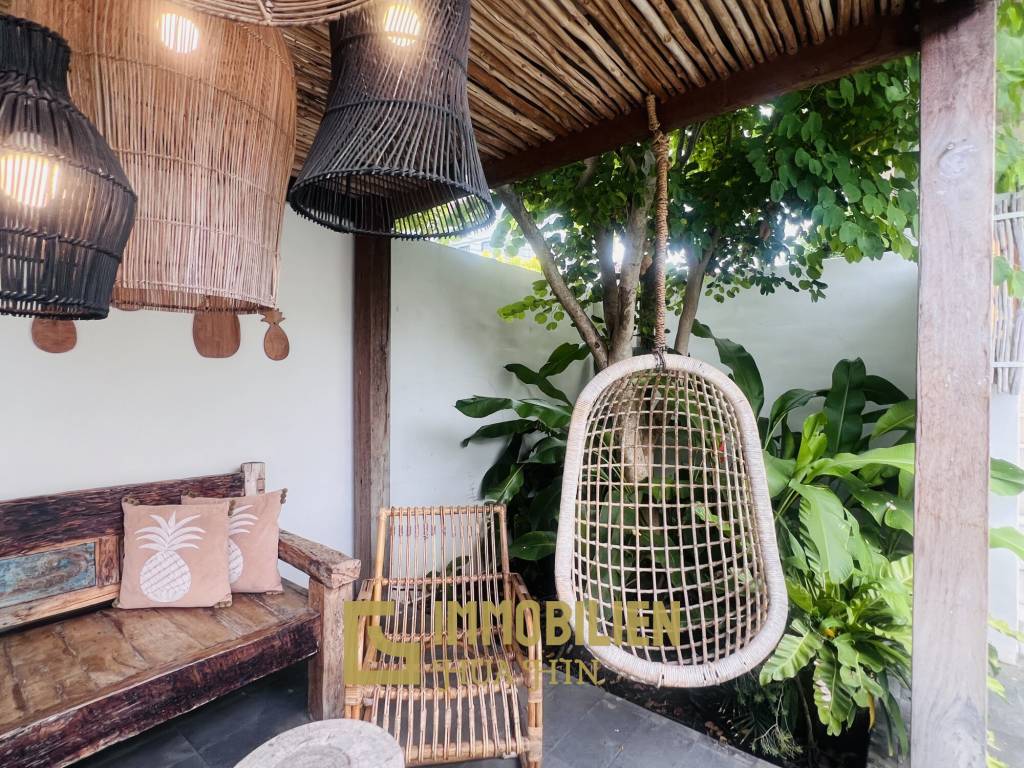 วิลล่าสไตล์บาหลี สระว่ายน้ำส่วนตัว เขาตะเกียบ ใกล้ทะเล