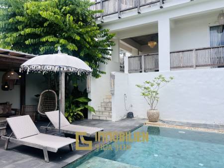 วิลล่าสไตล์บาหลี สระว่ายน้ำส่วนตัว เขาตะเกียบ ใกล้ทะเล