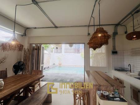 วิลล่าสไตล์บาหลี สระว่ายน้ำส่วนตัว เขาตะเกียบ ใกล้ทะเล