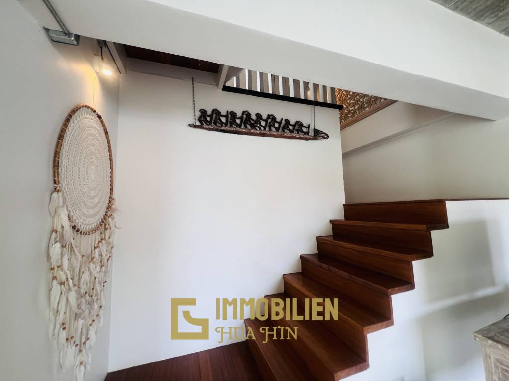 วิลล่าสไตล์บาหลี สระว่ายน้ำส่วนตัว เขาตะเกียบ ใกล้ทะเล