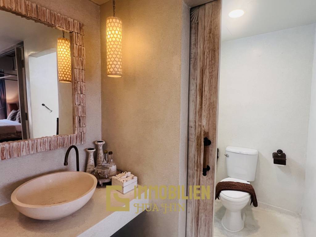 วิลล่าสไตล์บาหลี สระว่ายน้ำส่วนตัว เขาตะเกียบ ใกล้ทะเล