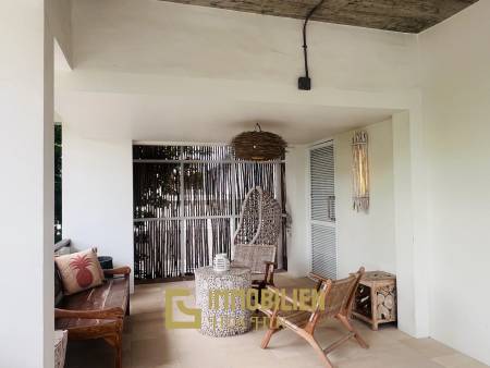 วิลล่าสไตล์บาหลี สระว่ายน้ำส่วนตัว เขาตะเกียบ ใกล้ทะเล