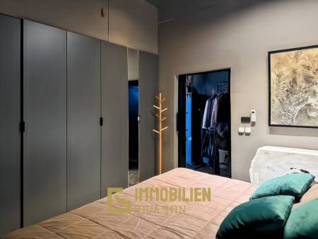 Terrain de 2 400 m² / ameublement moderne / jardin paysager extravagant