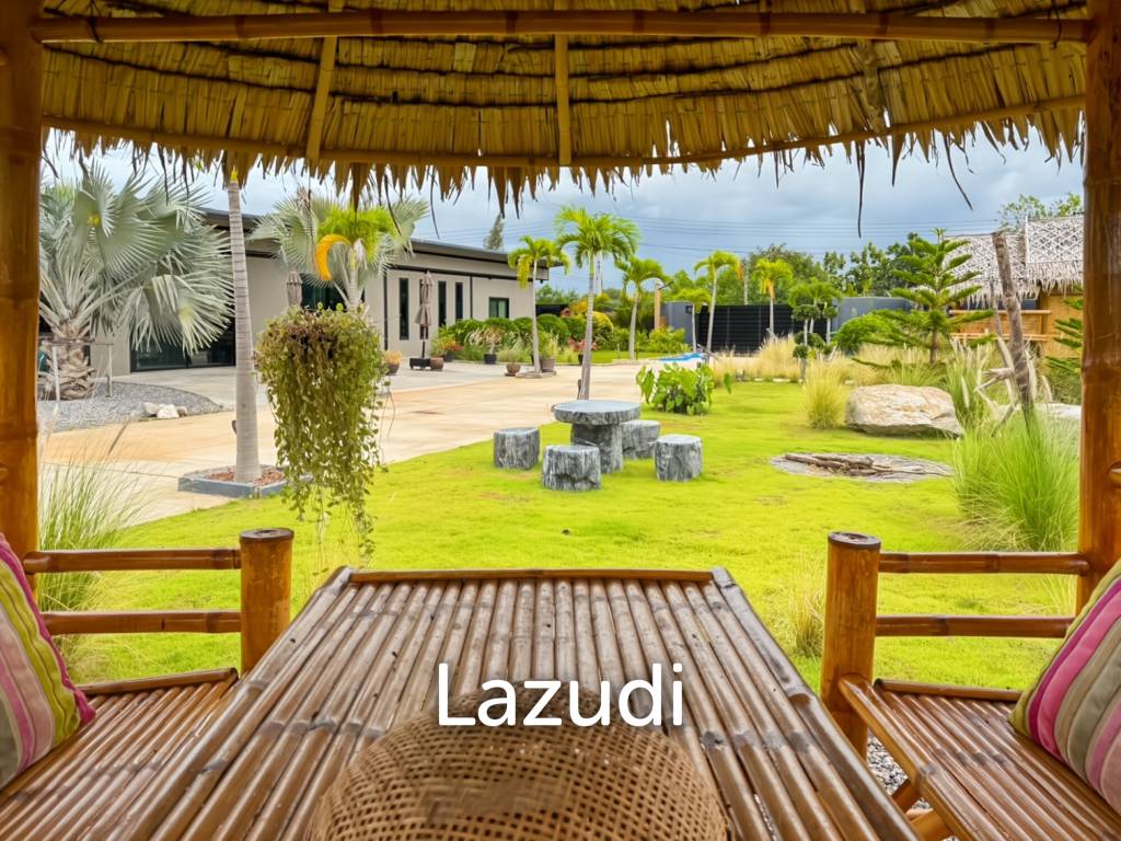 Exclusive Land for Sale with 1-Bed Villa in Thap Tai, Hua Hin
