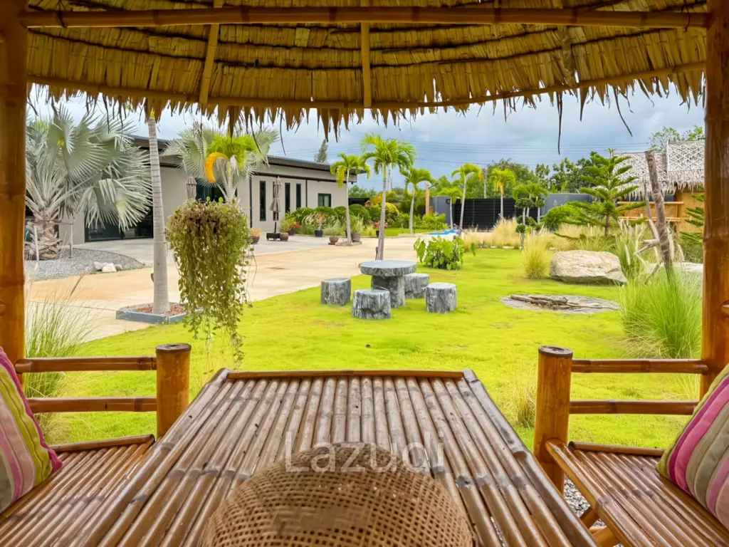 Exclusive Land for Sale with 1-Bed Villa in Thap Tai, Hua Hin