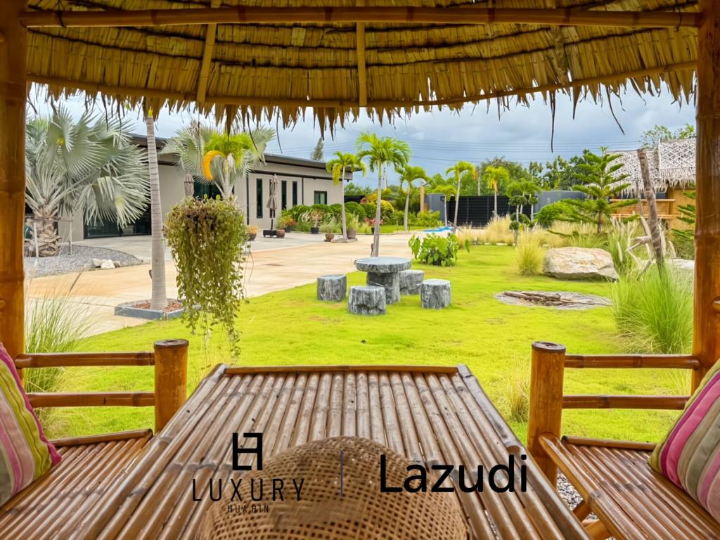 ขายบ้านพร้อมที่ดิน ขนาด 1 ไร่ 2 งาน ในทับใต้ หัวหิน