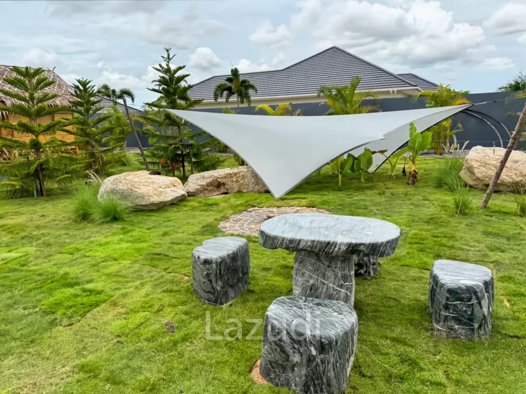 Exclusive Land for Sale with 1-Bed Villa in Thap Tai, Hua Hin