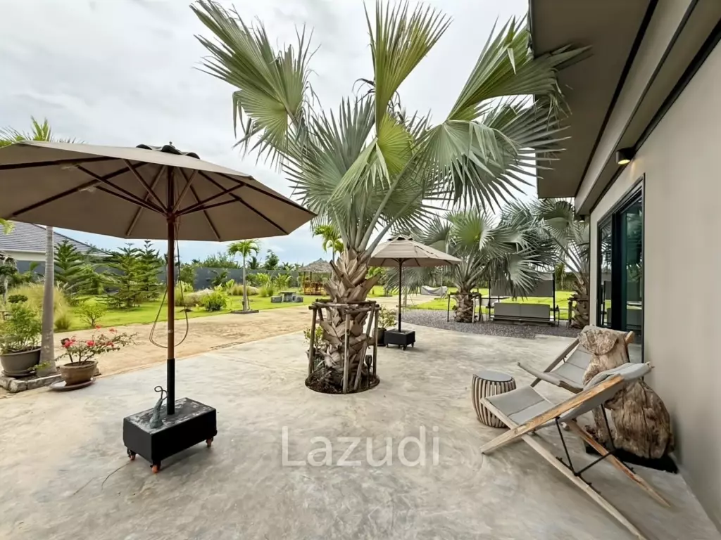 Exclusive Land for Sale with 1-Bed Villa in Thap Tai, Hua Hin
