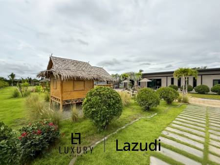 ขายบ้านพร้อมที่ดิน ขนาด 1 ไร่ 2 งาน ในทับใต้ หัวหิน