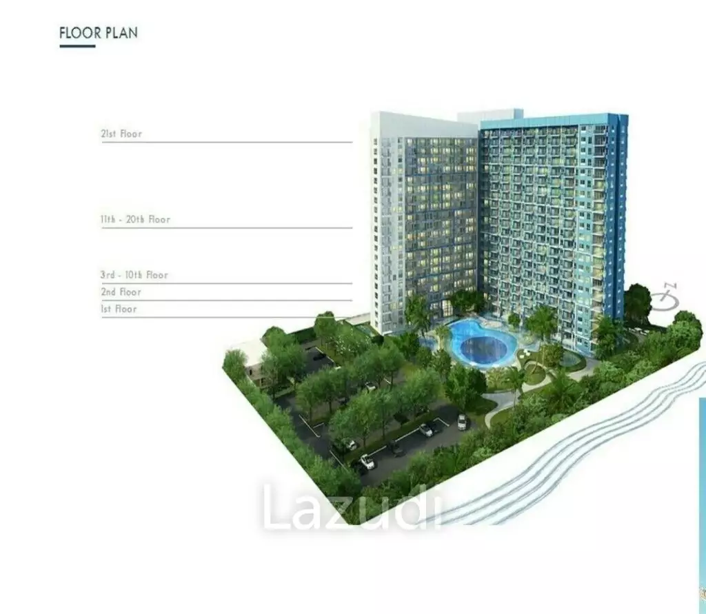 Beachfront 1 Bedroom Condo at BLU Diamond Cha Am